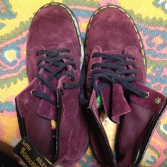 Vintage purple suede Dr. Martens! - Picture 4 of 4