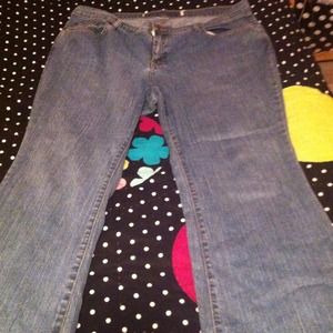 Plus Size 14/16 Flare Jeans Fits 5'1-5'4"  Short👖