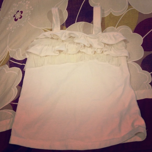 SOLD Gap ruffle blouse!