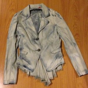 ✂️price cut!! Vintage Washed out denim jacket