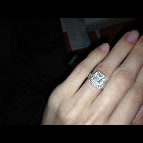 Modern Vintage Simin G wedding set