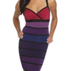 Arden B. Sunset Bandage Dress