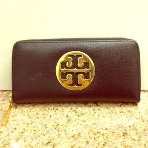 Tory burch zip around wallet.