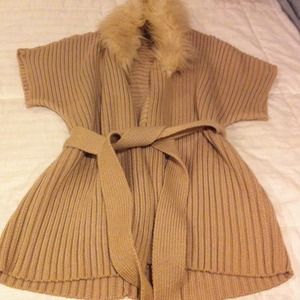 Short sleeve cardigan