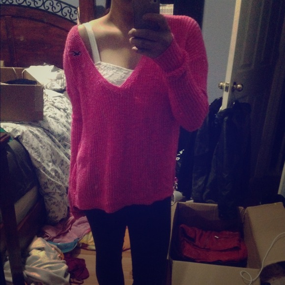 🚩Hollister oversized sweater size XS/S
