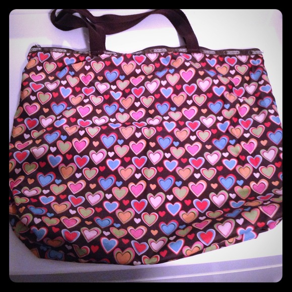 LESPORTSAC ZIPPERED TOTE - Picture 1 of 4