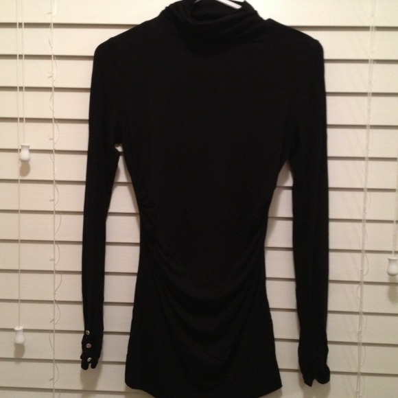 WHBM adorable black turtleneck