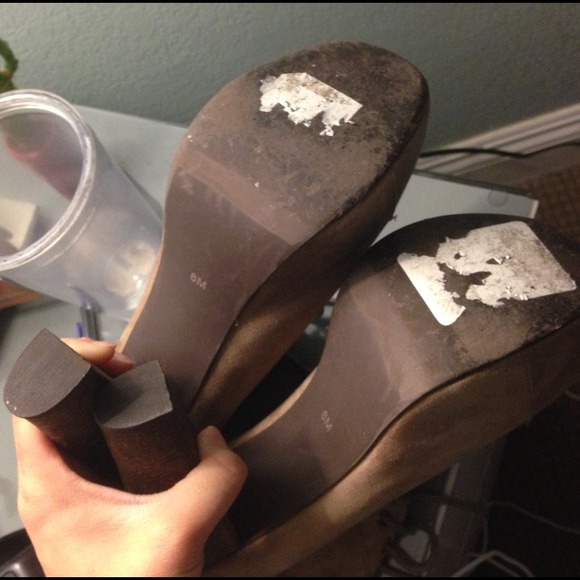 TRADED Taupe/ Tan suede JC Litas π»NEW MARKED β¬π» - Picture 4 of 4