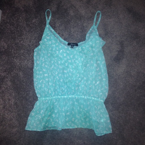 fancy mint bow shirt 💜