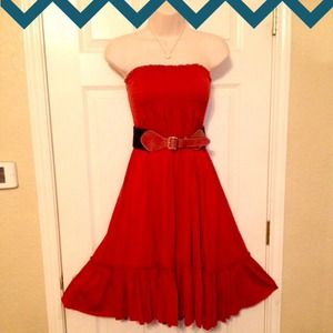 😍 Burnt Orange long dress; so comfortable! Sz M😍