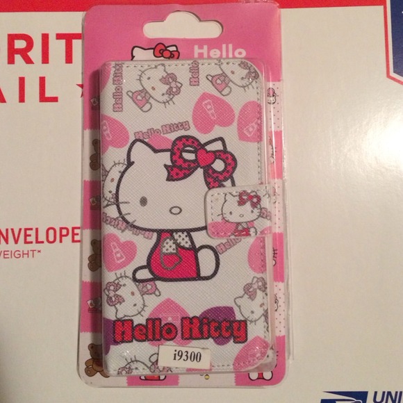 Galaxy S3 Hello Kitty Case With Magnetic Strap - Picture 1 of 4