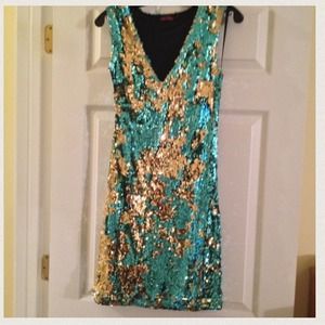 Reduced!!! Motel Rocks Sequin Party Dress