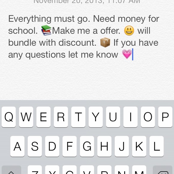 Check out my closet.