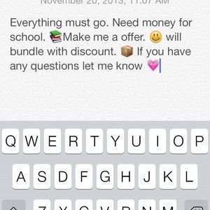 Check out my closet.