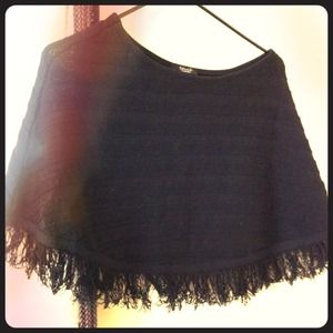 Black poncho