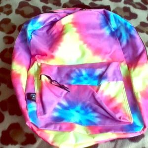 BRAND NEW tye dye backpack!!