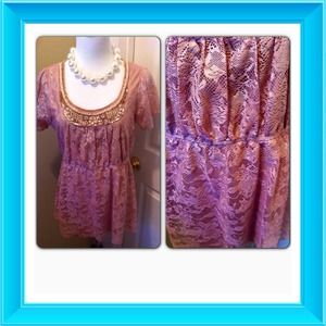 💖 Pastel Pink Blouse💖