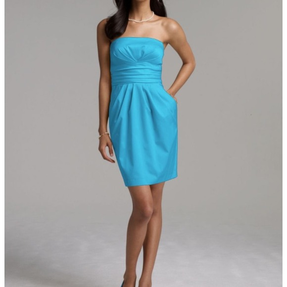 David's Bridal bridesmaid dress