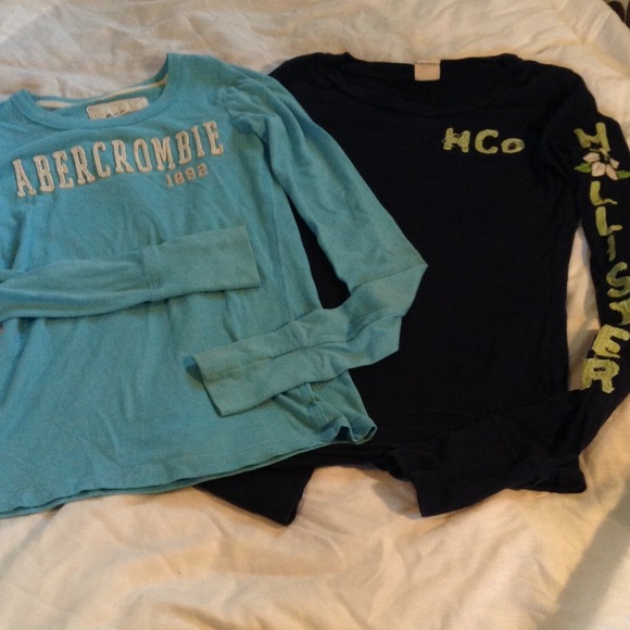 SOLD!two long sleeve T's