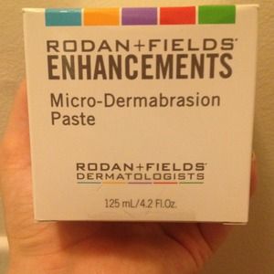 Roden + Fields Microdermabrasion Paste.