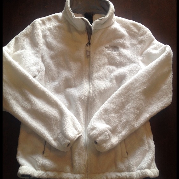 White North Face Osito fuzzy jacket.  Reserved