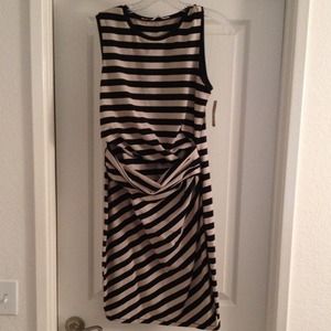 Stripes Black/Chino RACHEL ROY dress