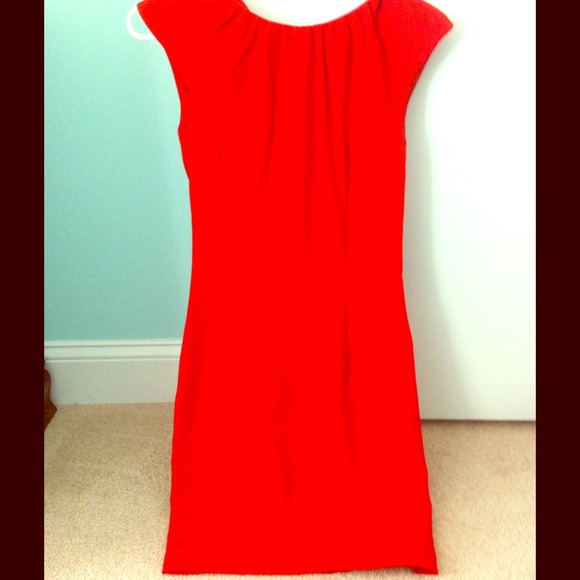 Orange H&M Sheath Dress