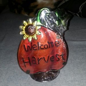 Pumpkin tea candle fall decoration