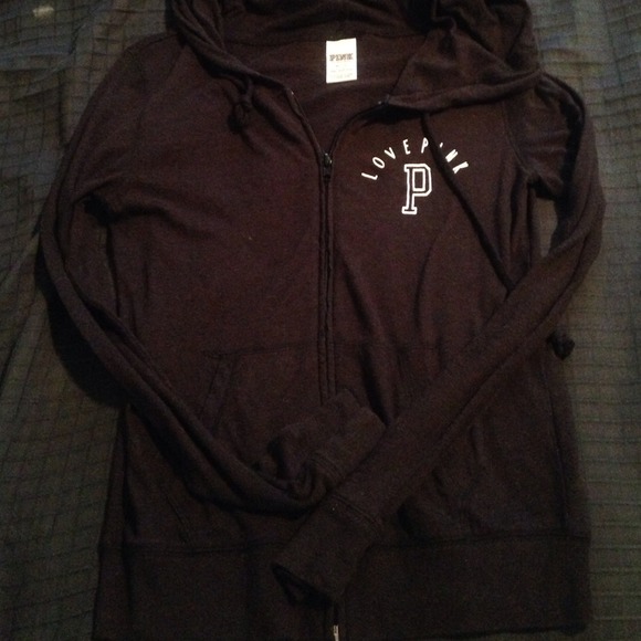 VS PINK ZIP UP