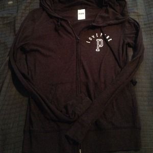 VS PINK ZIP UP
