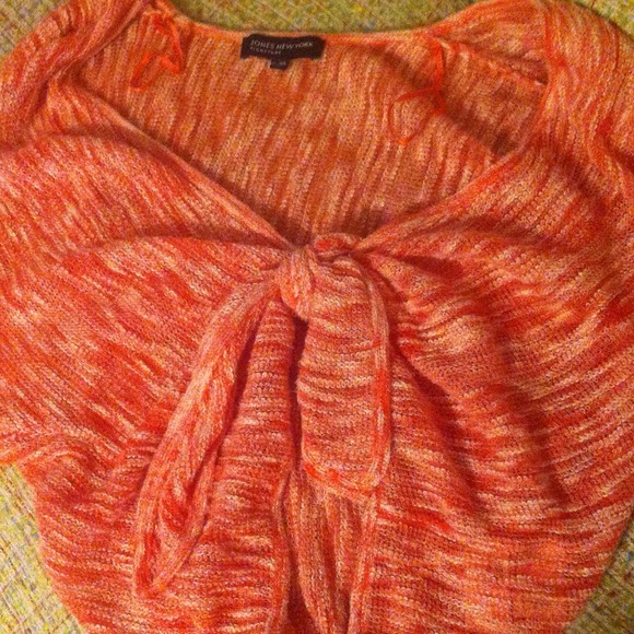 An Orange Pull-Over,never worn!!