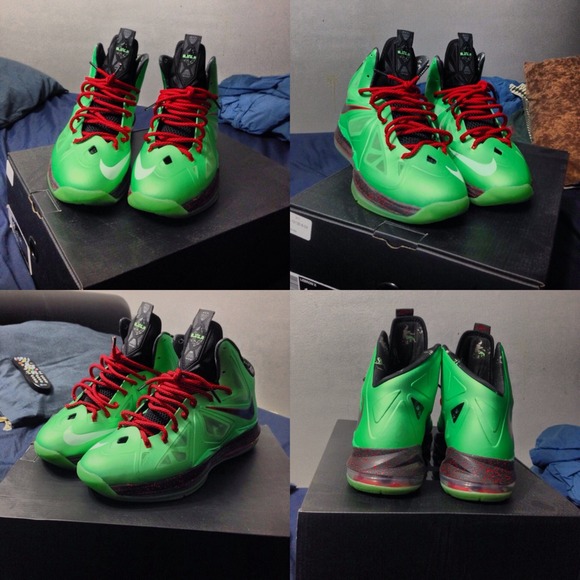 Cutting Jade LeBron 10's - Picture 1 of 1