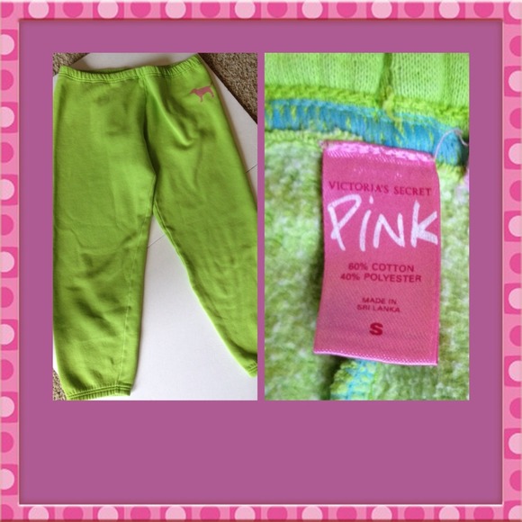 Sold ✋Victoria's Secret sweat capris - Picture 3 of 3