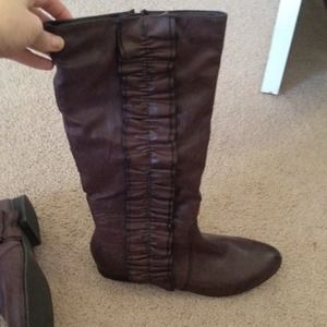 Brown boots