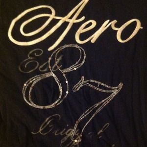 A never worn Black Aeropostale shirt!!