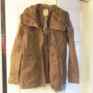 Tobacco color brand new Tulle jacket