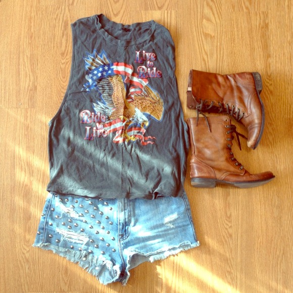 AMERICA muscle tee 🇺🇸