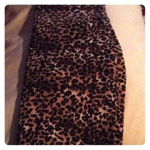 Cheetah Print Skirt