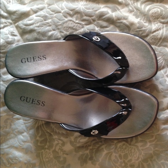 💋GUESS💋 Bow tie wedge 7.5 M