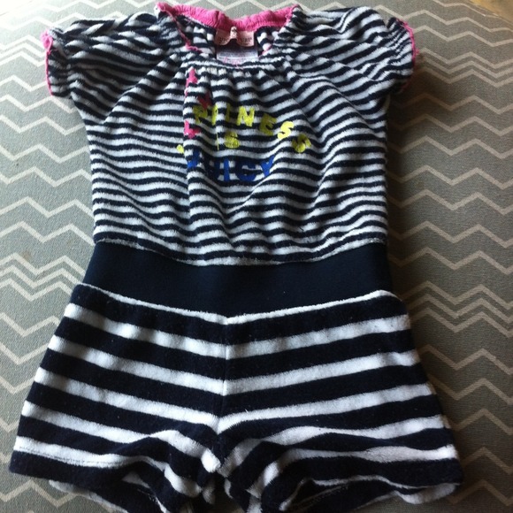 Juicy couture jumpsuit for baby girl