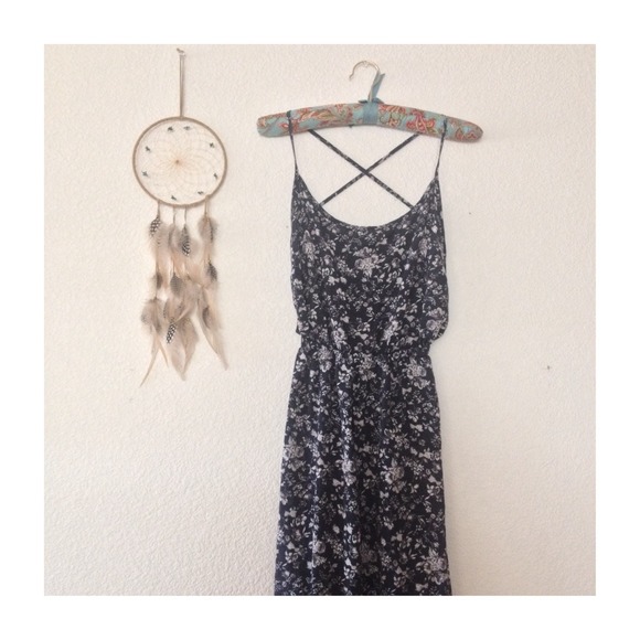 RARE Brandy Melville Floral Maxi Dress