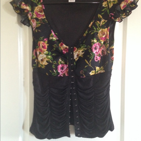 🌸🌺Flower Corset Type Top