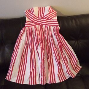 Anthropologie Candy Stripe Dress