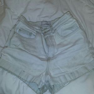 American apparel high waisted shorts