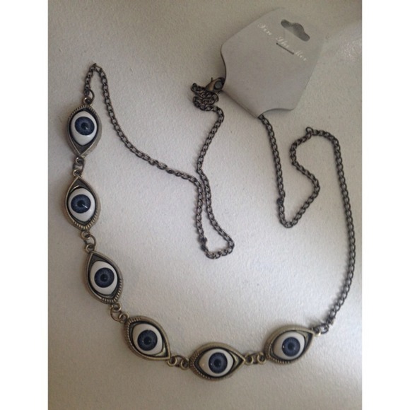 Evil Eye Necklace - Picture 2 of 3