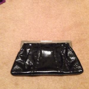 Black Calvin Klein clutch