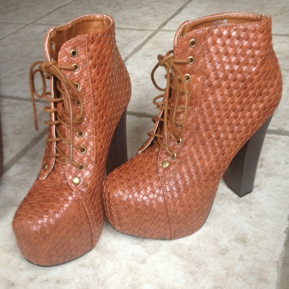 Brown booties!