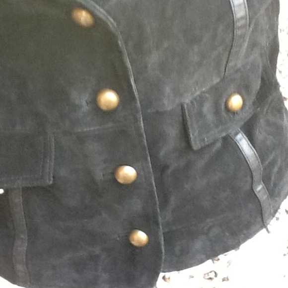 Black Suede Taos Jacket - Picture 4 of 4