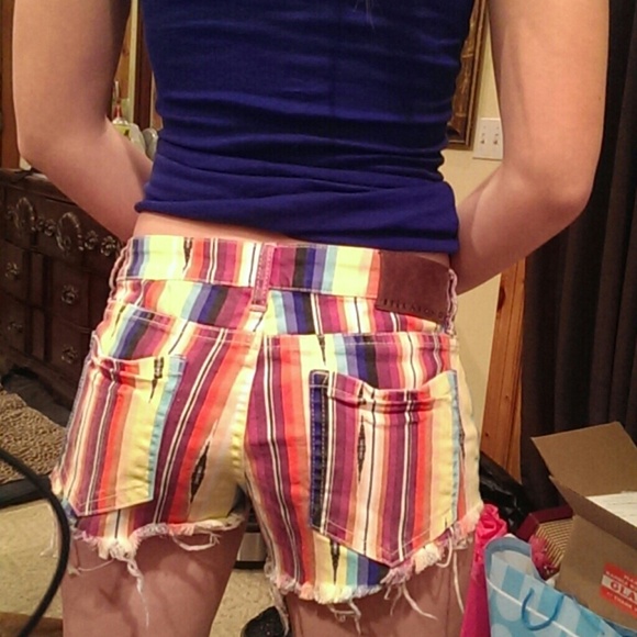 Colorful billabong shorts