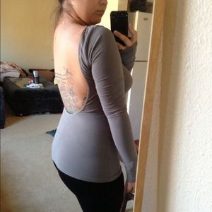 Free People Low back top